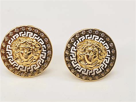 pendientes versace imitación